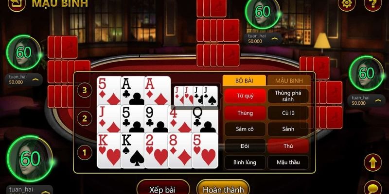 Cách chơi bài mậu binh